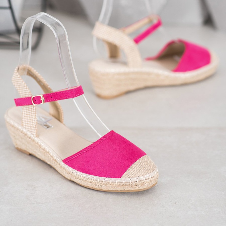 Best Shoes Sandale roz Espadrile 1
