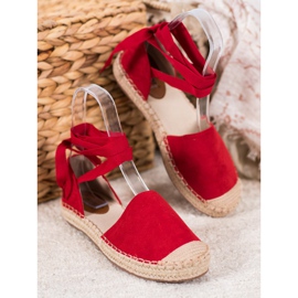 Seastar Espadrile roșii legate roșu 1