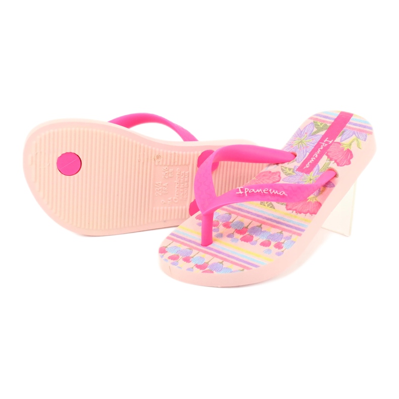 Ipanema Flip Flops Pink Neon 82773 pentru fete roz 3