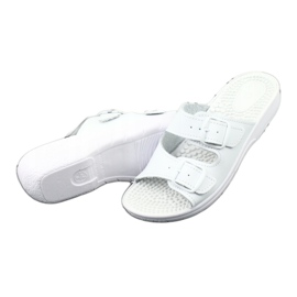 Flip-flops Nadia alb de sănătate fakir 2