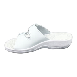 Flip-flops Nadia alb de sănătate fakir 1