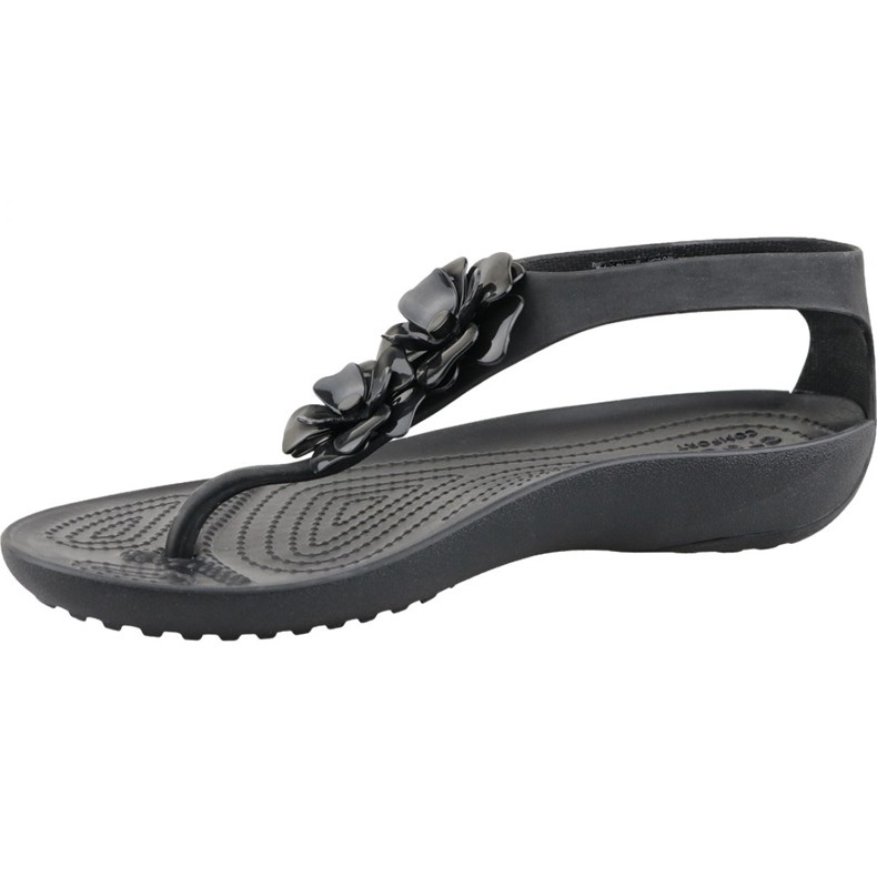 Crocs Serena Embellish Flip W 205600-060 negru roz 1