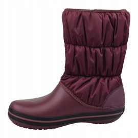 Crocs Winter Puff Boot W 14614-607 roșu multicolor 1