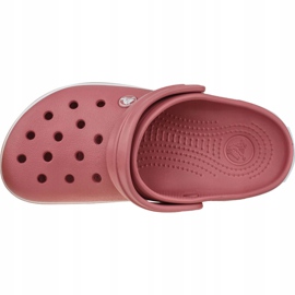 Pantofi Crocs Crocband 11016-6PH alb roz 2