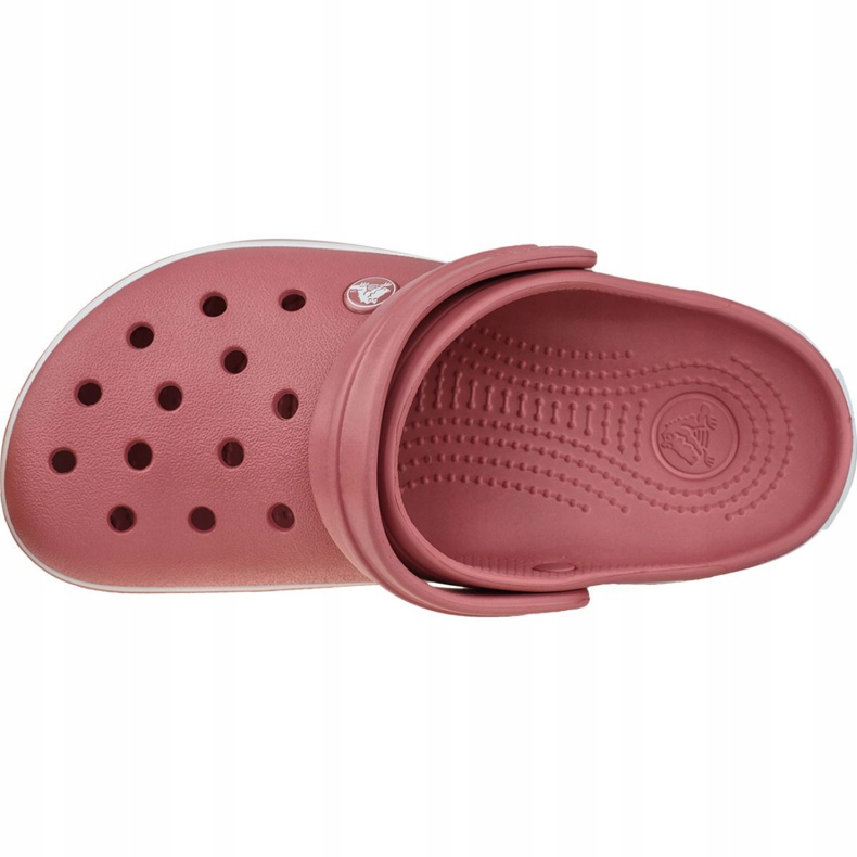 Pantofi Crocs Crocband 11016-6PH alb roz 2