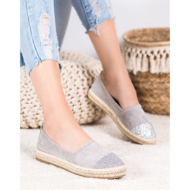 Seastar Espadrile Cu Sclipici gri 2 Seastar Espadrile Cu Sclipici gri 2