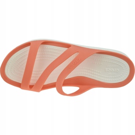 Sandale Crocs W Swiftwater W 203998-82Q multicolor portocale 2