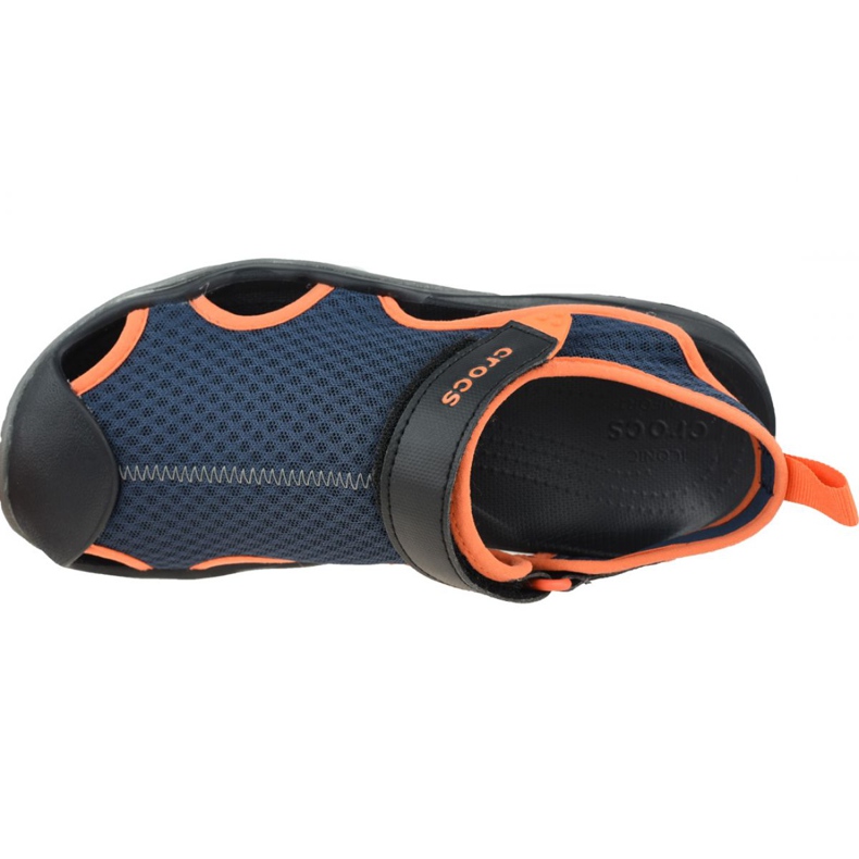 Sandală Crocs M Swiftwater Mesh Deck M 205289-4V9 albastru marin 2