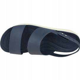 Crocs Brooklyn Low Wedge 206453-46K albastru marin 2 Crocs Brooklyn Low Wedge 206453-46K albastru marin 2