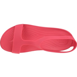 Sandale Crocs W Serena 205469-611 roșu 2