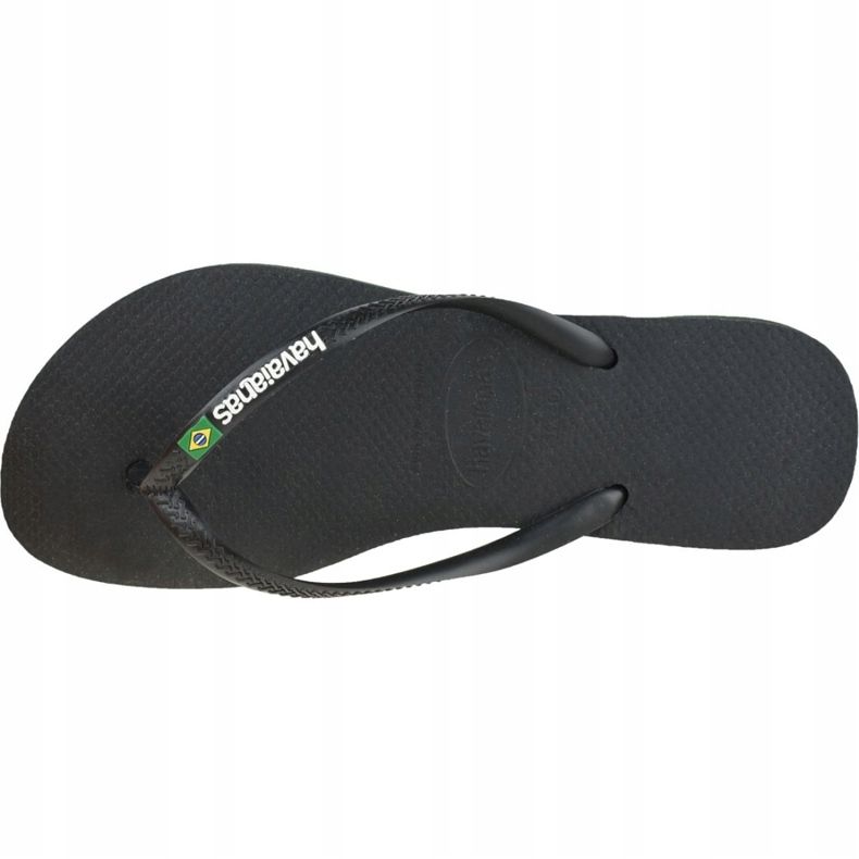 Havaianas Slim Brasil 4140713-0090 flip-flops negru 2