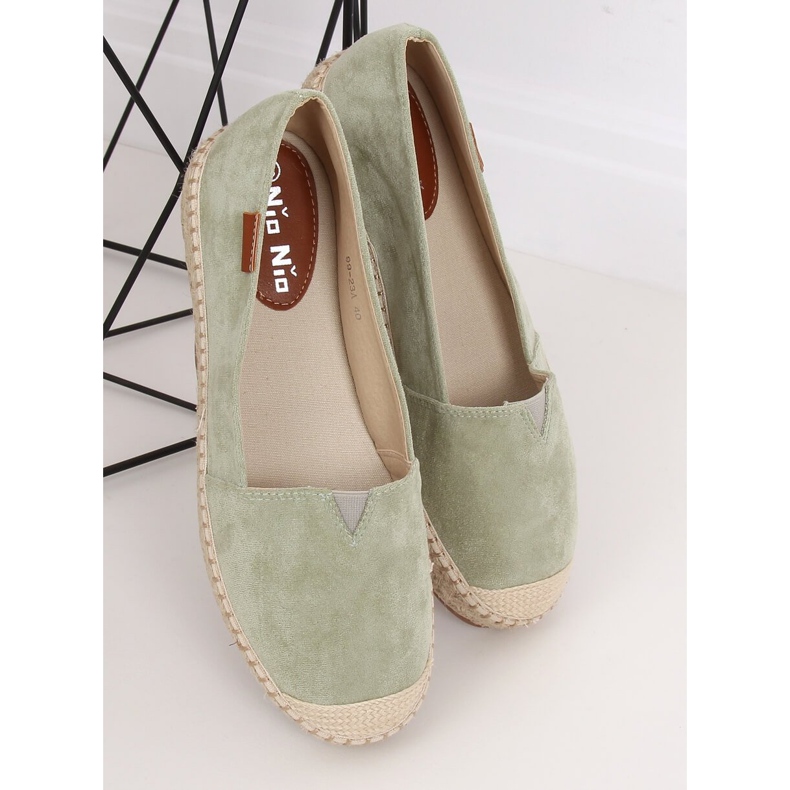 Espadrile clasice verzi 99-23A Verde 1 Espadrile clasice verzi 99-23A Verde 1
