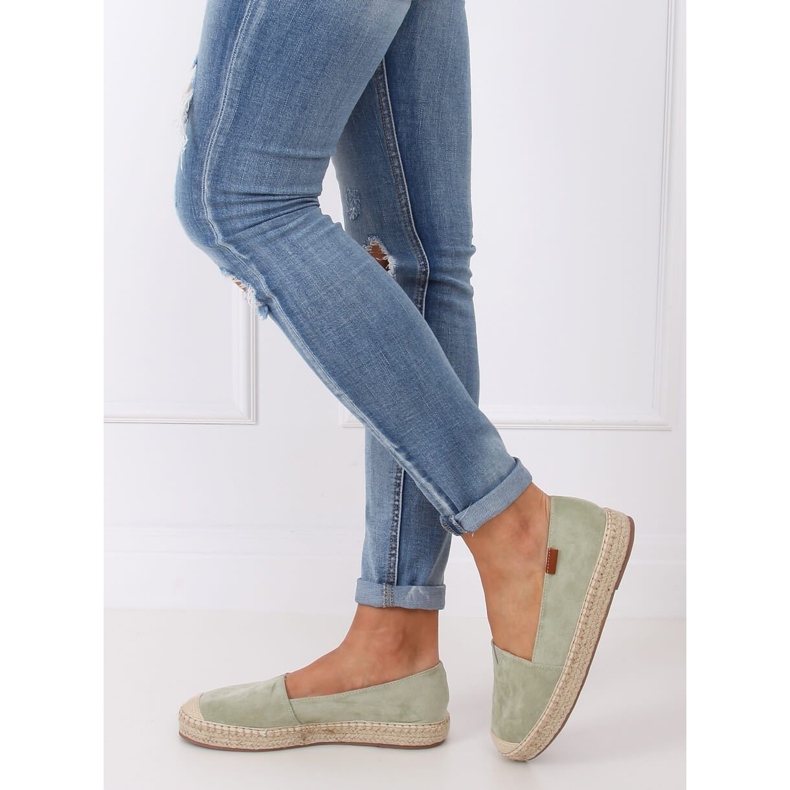 Espadrile clasice verzi 99-23A Verde 2 Espadrile clasice verzi 99-23A Verde 2