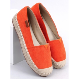 Espadrile clasice portocalii 99-23A Orange portocale 1