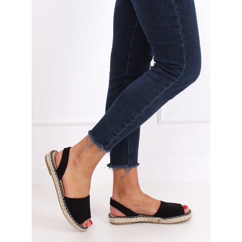 Negru negru 99-26A Espadrile negre 1