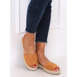 Espadrile de exterior camel 99-26A Camel maro 2
