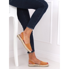 Espadrile de exterior camel 99-26A Camel maro 1