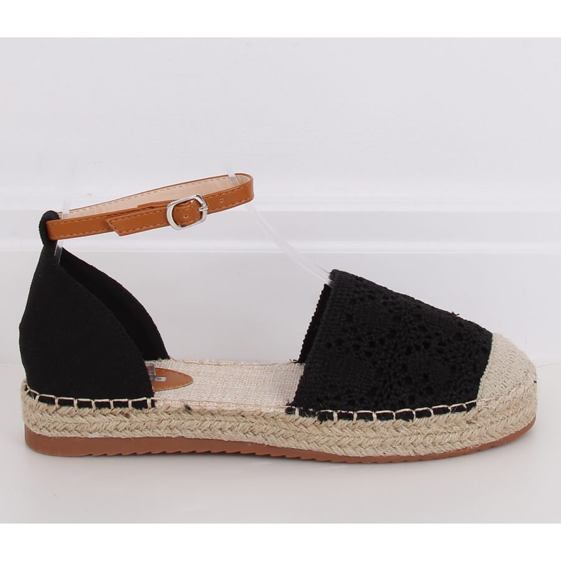 Espadrile tăiate negru 3035 Negru 2 Espadrile tăiate negru 3035 Negru 2