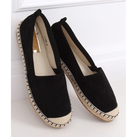 Espadrile dama negre L-1068 Negre negru 1
