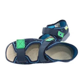 Încălțăminte pentru copii Befado 869Y142 albastru marin multicolor verde 5