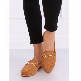 Mocasini de damă camel T355P Camel maro 1
