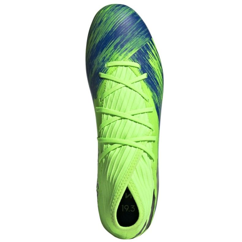 Ghete de fotbal Adidas Nemeziz 19.3 Fg M FV3988 roșu verde 2