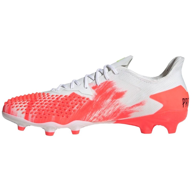 Ghete de fotbal Adidas Predator 20.2 Fg M EG0904 roșu alb 2