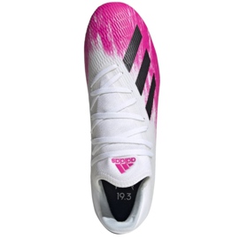 Ghete de fotbal Adidas X 19.3 Fg M EG7132 roșu alb 2