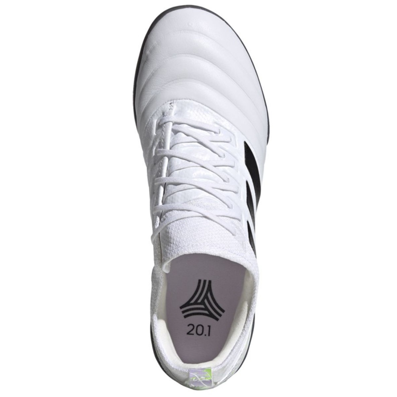 Ghete de fotbal Adidas Copa 20.1 Tf M G28635 roșu alb 2