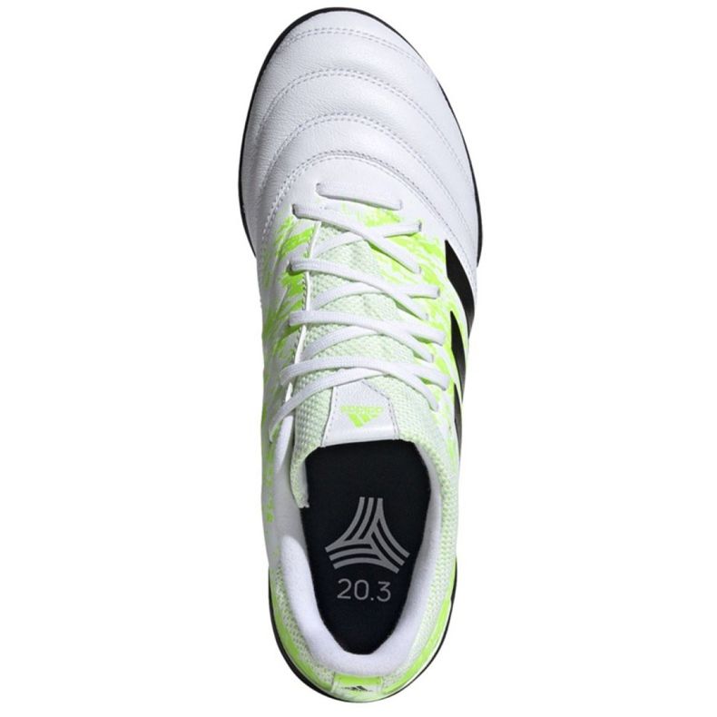 Ghete de fotbal Adidas Copa 20.3 Tf M G28533 roșu alb 2