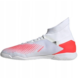 Încălțăminte de interior adidas Predator 20.3 In M EG0916 roșu alb 2
