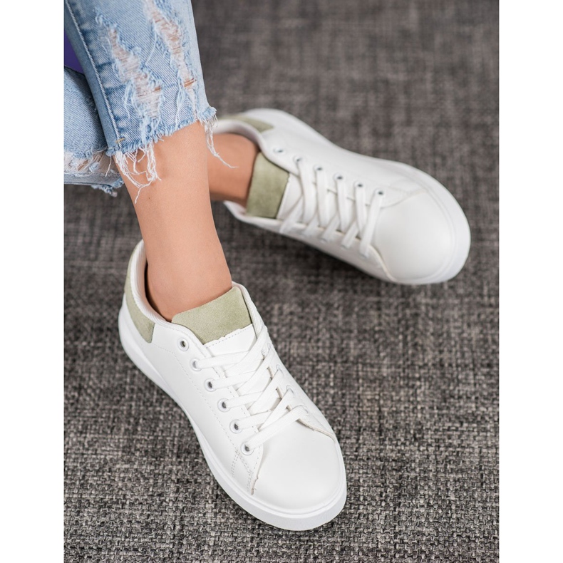 SHELOVET Pantofi sport casual alb 2