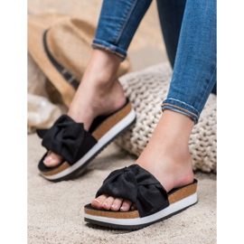 Seastar Papuci casual din piele de căprioară negru 2