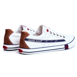 Tenisi bărbați Cross Jeans White FF1R4042C alb 1