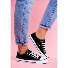 PS1 Adidași negri Omerta cu talpă albă negru 1