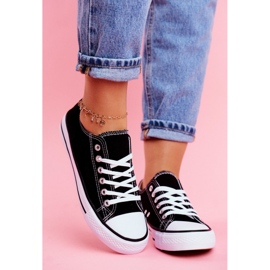 PS1 Adidași negri Omerta cu talpă albă negru 2