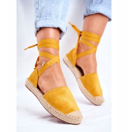 PS1 Espadrile pentru femei Tied Yellow Bonjour galben 1 PS1 Espadrile pentru femei Tied Yellow Bonjour galben 1