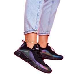 Pantofi sport pentru femei Big Star Black FF274A053 negru multicolor 1