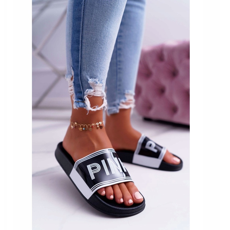 Papuci de dama negri Vrita negru 1