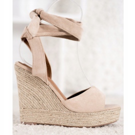 Seastar Sandale Espadrile Pe Tocuri Înalte bej 2