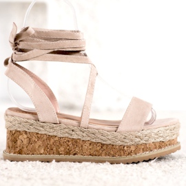 Seastar Sandale din piele de căprioară maro 2