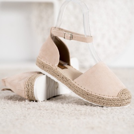 Seastar Espadrile din piele de căprioară cu cataramă maro 2 Seastar Espadrile din piele de căprioară cu cataramă maro 2