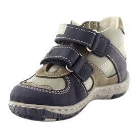 Cizme din piele Ren But 1363 bleumarin albastru marin gri 2