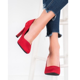 J. Star Pompele elegante roșu 1