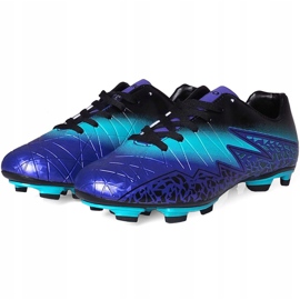 Ghete de fotbal Atletico Fg M XT041-S77053 multicolor albastru 2