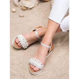 Mannika Pene elegante cu decorațiuni gri 2 Mannika Pene elegante cu decorațiuni gri 2