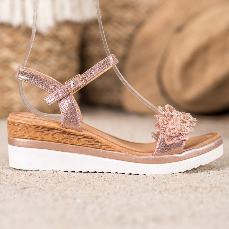 Mannika Pene elegante cu decorațiuni roz 2 Mannika Pene elegante cu decorațiuni roz 2