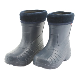 Cizme de ploaie pentru copii Befado albastru marin 162x103 3