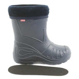 Cizme de ploaie pentru copii Befado albastru marin 162x103 4