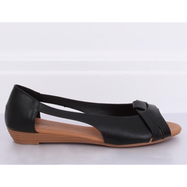 Balerini tăiate negru CC221P Negru 2